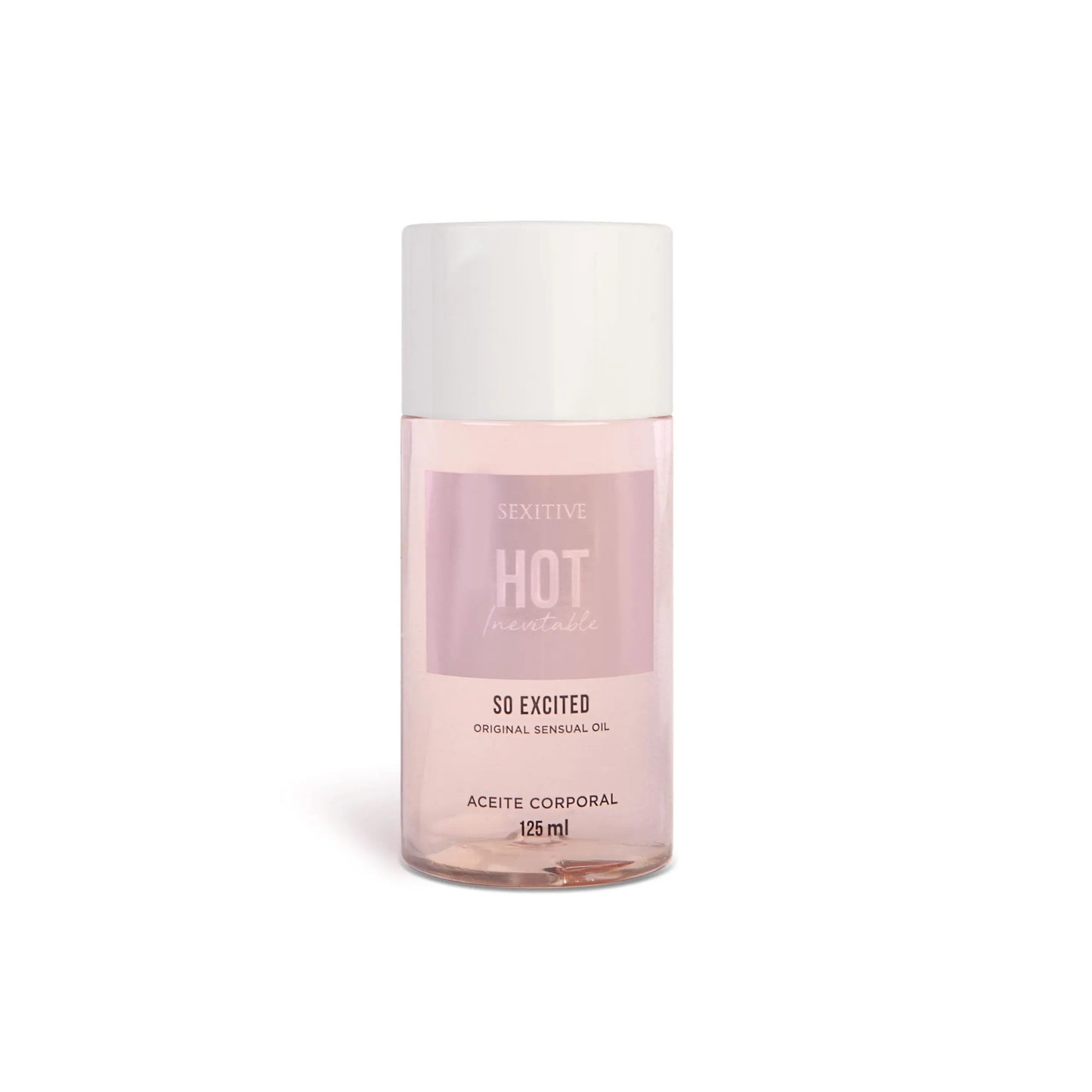 ACEITE PARA MASAJE HOT INEVITABLE SO EXCITED 125 ML sexitive