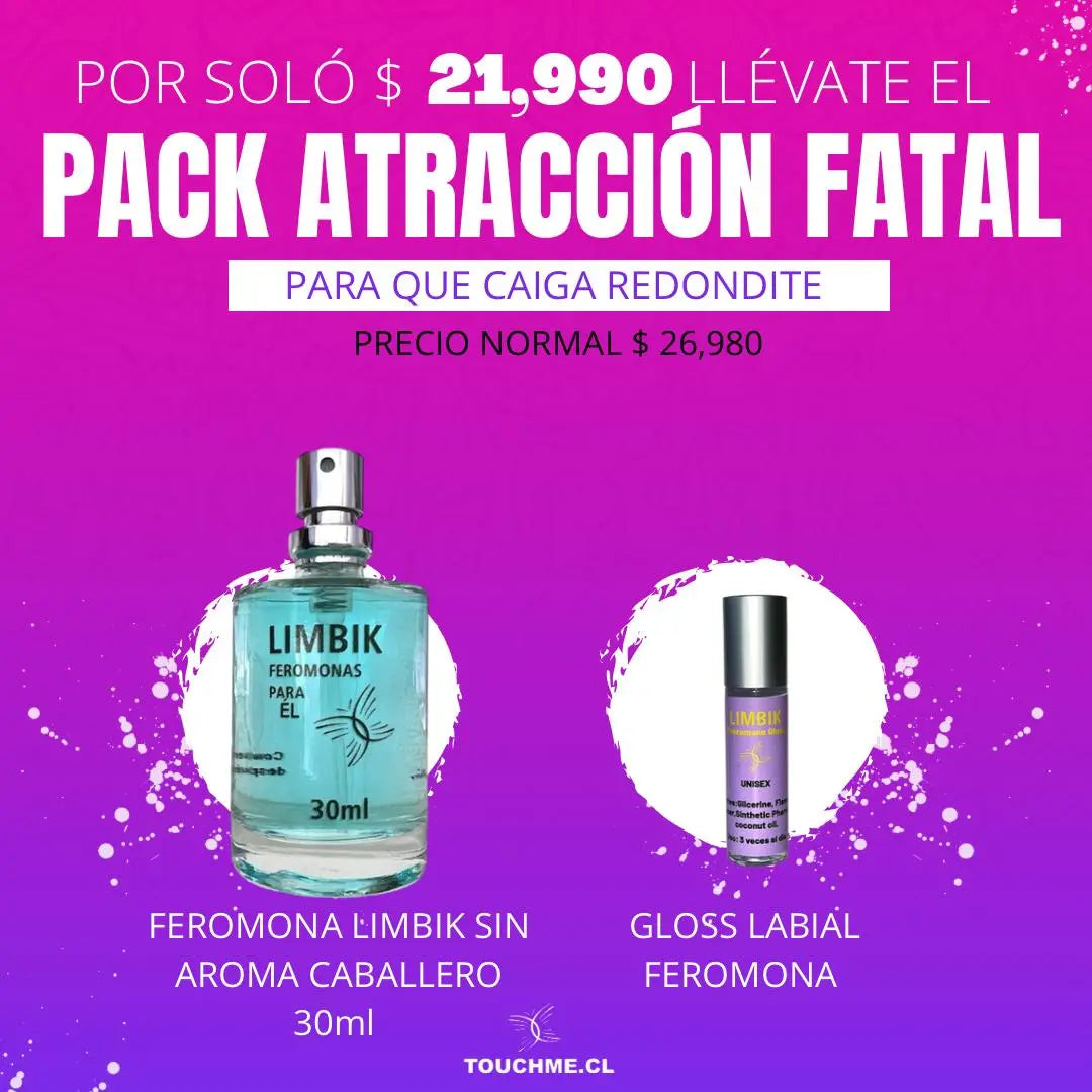 PACK ATRACCION FATAL CABALLERO touchme