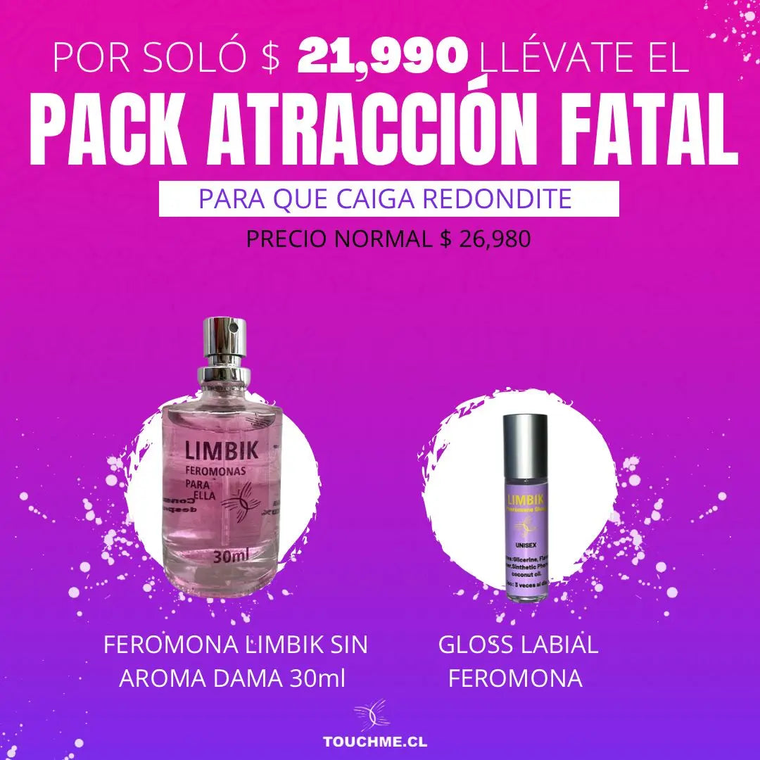 PACK ATRACCION FATAL DAMA touchme