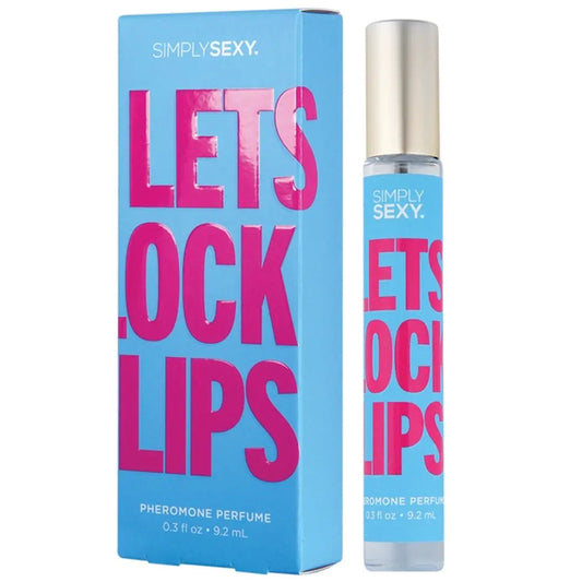 PERFUME SIMPLY SEXY CON FEROMONAS " CERREMOS LOS LABIOS " Feromonalimbik