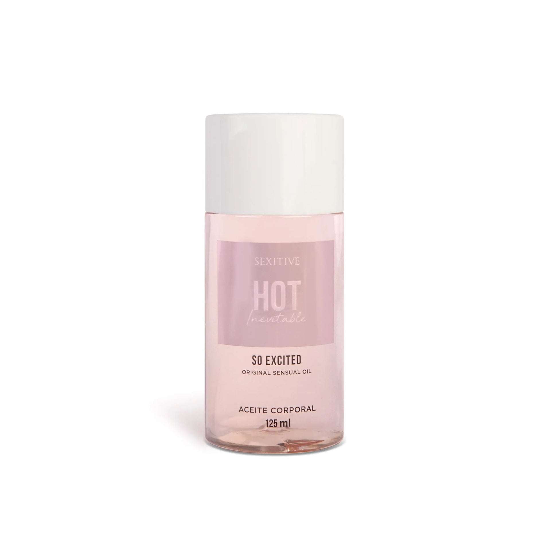 ACEITE PARA MASAJE HOT INEVITABLE SO EXCITED 125 ML sexitive