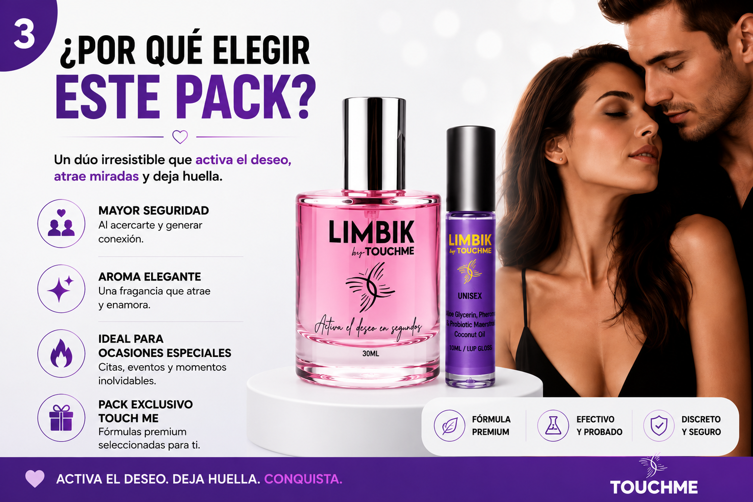 PACK ATRACCION FATAL LIMBIK DAMA touchme