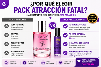 PACK ATRACCION FATAL LIMBIK DAMA touchme