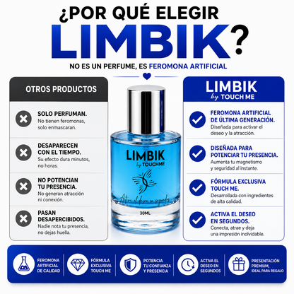 Feromona Sin Aroma Hombre LIMBIK 30ML. Feromonalimbik
