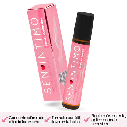PERFUME CONCENTRADO CON FEROMONAS SEN INTIMO - SEDUCTION 10ML. SEN INTIMO