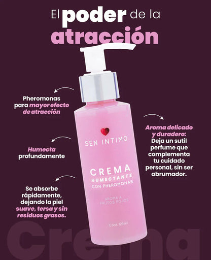 CREMA HUMECTANTE CON FEROMONA 125ml🌸 SEN INTIMO