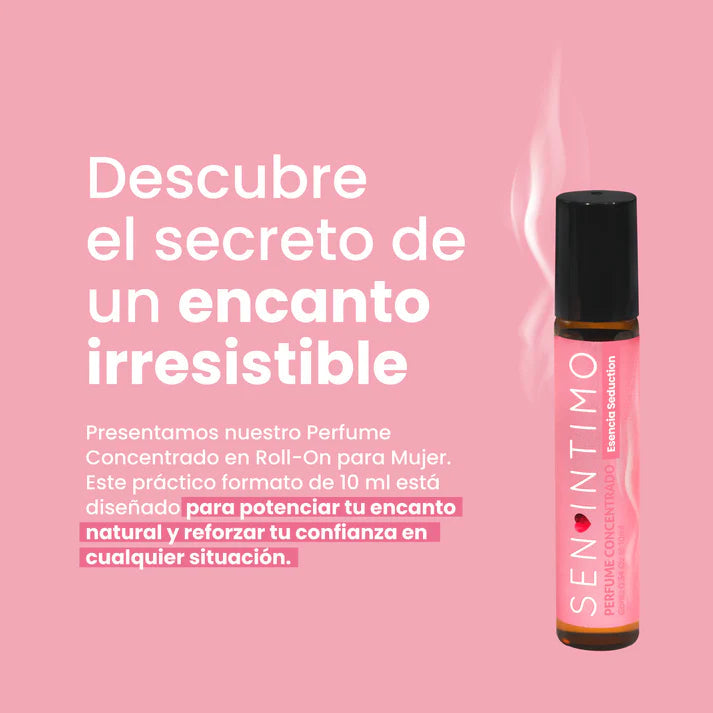 PERFUME CONCENTRADO CON FEROMONAS SEN INTIMO - SEDUCTION 10ML. SEN INTIMO