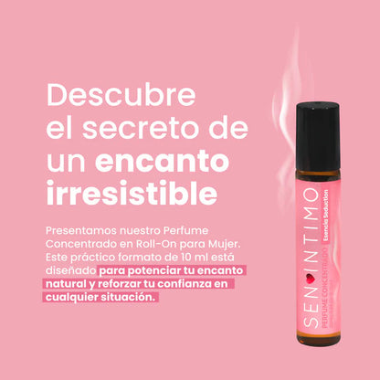 PERFUME CONCENTRADO CON FEROMONAS SEN INTIMO - SEDUCTION 10ML. SEN INTIMO