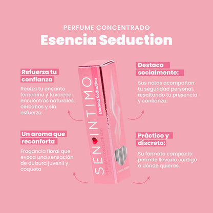 PERFUME CONCENTRADO CON FEROMONAS SEN INTIMO - SEDUCTION 10ML. SEN INTIMO