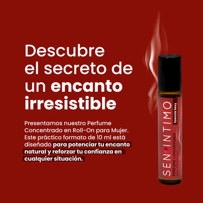 PERFUME CONCENTRADO CON FEROMONAS SEN INTIMO - SEXY 10ML. SEN INTIMO