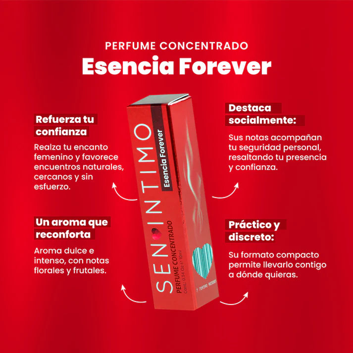 PERFUME CONCENTRADO CON FEROMONAS SEN INTIMO - FOREVER 10ML. SEN INTIMO