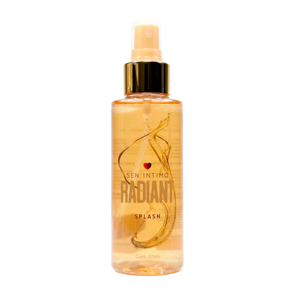 BODY SPLASH CON FEROMONAS RADIANT CON NOTAS DE PISTACHO 125ML Feromonalimbik