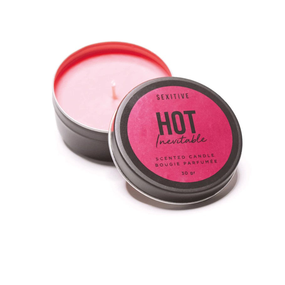 Vela para Masaje con Feromona – Sexitive Hot Inevitable 30g 🕯️ sexitive