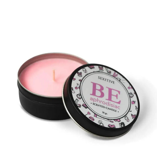 Vela para Masaje con Feromona – Sexitive BE aphrodisiac 30g 🕯️ sexitive