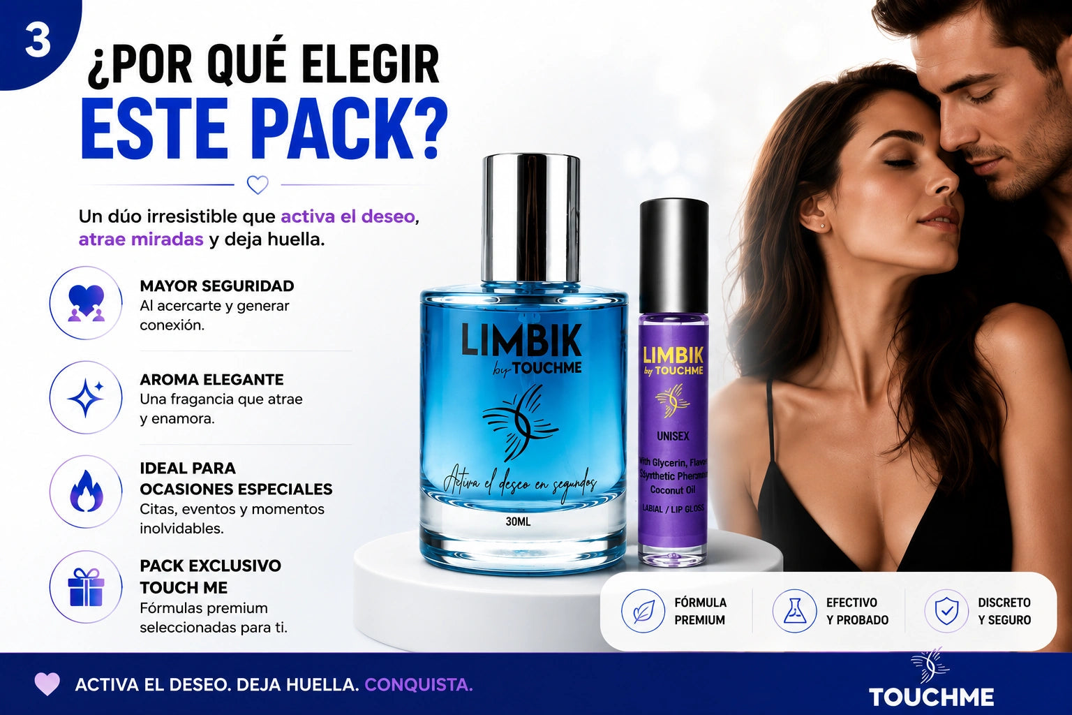 PACK ATRACCION FATAL LIMBIK CABALLERO touchme