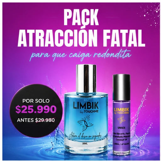 PACK ATRACCION FATAL LIMBIK CABALLERO touchme